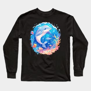 dolphin Long Sleeve T-Shirt